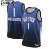 Maillot Enfant All-Star 2023 Team 1 Zion Williamson 1 Nike Bleu Swingman